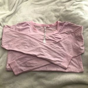 Lululemon - Pink Swiftly Relaxed Long Sleeve